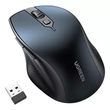 Mouse Bluetooth Sem Fio Ugreen Sensor 4000dpi 2,4g Azul