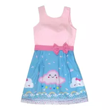 Vestido Chuva De Amor De Bênção Mãe Adulto Festa Temático