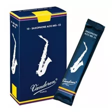 Vandoren Tradicional Cañas Para Saxofón Alto - 10 Cañas