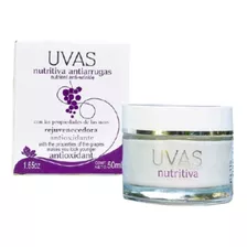 Crema Nutritiva Antiarrugas Concentrada Premium 50ml. Uvas Cosmeticos Sin Tacc