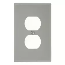 Placa De Pared Para Receptaculo Duplex Leviton Pj8gy De 1