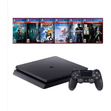 Sony Playstation 4 Slim Cuh-20 1tb Standard Negro Azabache