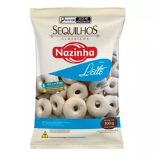 Biscoito De Leite Sem Gluten E Sem Lactose Nazinha 300 G