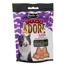 Alimento Para Gato Adore Snack 5 X 80g