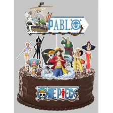 Topo De Bolo Topper De Bolo Aniversário One Piece