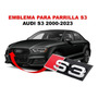Parrilla Audi Rs3 2017-2020 Gloss Black A3 S3 Sensor Logos