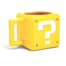 Taza Mario Bros Question Block Gamer Nintendo Videojuego