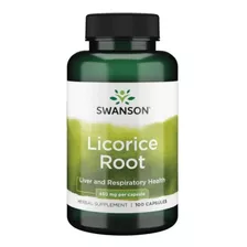 Licorice Root/raíz De Regaliz Limpieza Colon 450mg/100cap