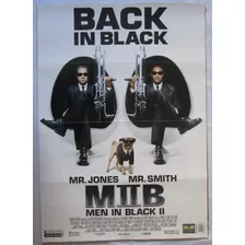 Homens De Preto Mib Lee Jones Will Smith Sonnenfeld Poster