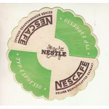 Antigua Servilleta Posavasos Nestle Nescafe Vintage Alemania
