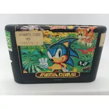 Sonic 3 The Hedgehog Mega Drive Sega Genesis 16 Bit Cartucho