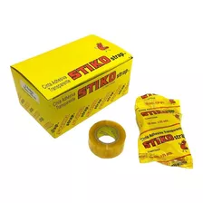 Cinta Adhesiva Stiko 18mm X 25mts Caja X8 Unidades