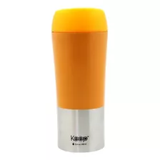 Vaso Térmico Keep On The Go Liso Color Amarillo 400ml