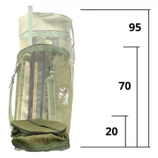 Muchila Viagem Tática Bolsa Saco T11 T10 Camping Carga 170l