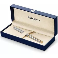 Waterman Hémisph Re Fountain Pen, De Acero Inoxidable Con Ac