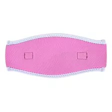 Capa De Alça De Máscara De Neoprene, 20x8,5cm Rosa Claro