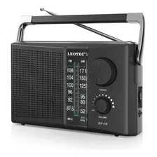 Leotec Radio Am Fm Porttil Con La Mejor Recepcin, Funciona C