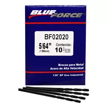 Brocas Para Metal Blue Force De 5/64 PLG 10pz