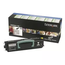 Lexmark Toner X203a11g X203/204 2500 Copias