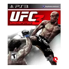  Ufc 3 Ps3 - Físico - Usado