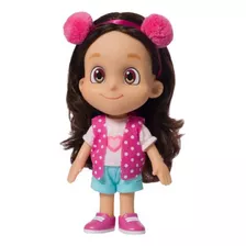 Boneca Vinil Infantil Maria Clara Articulada Baby Brink