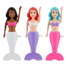 Banzai 3 Piezas Splash 'n Go Mermaid Water / Pool Toy Dive S