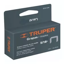 Grapas 5/16 Marca Truper Modelo Et-21 , 3 Caja De 1000 