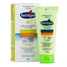 Protetor Solar Facial Red Apple Fps30 Mista/oleosa 60gr