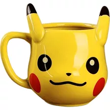 Caneca Pikachu De Cerâmica 290 Ml - Pokémon - Pronta Entrega