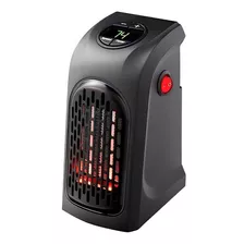 Mini Calentador Calefactor Personal Portátil 400w 110v Color Negro