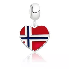 Berloque Bandeira Noruega