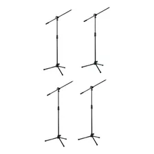 Hércules Ms432b Atril Base Para Micrófono Con Boom 4 Piezas