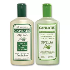  Shampoo Capilatis Ortiga + Acondicionador Seco