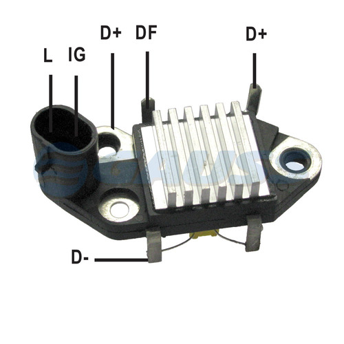 Regulador Gauss Daewoo Matiz / Spark 12v 65amp Foto 2