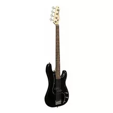 Stagg 4 Cuerdas De La Guitarra Baja, Derecha, Negro, Complet