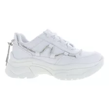 Tenis Sneakers Casuales Con Brillos Para Mujer Dama 