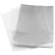 Saquinho Plástico Transparente Pebd C/1kg - 15x25 - 0,12mm