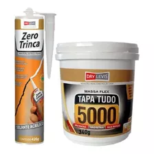 Tapa Tudo 5000 Pote De 340g + Zero Trincas E Fissuras 420g 