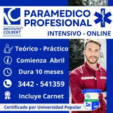  Estudiá Paramédico Profesional 