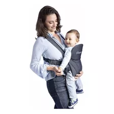 Canguru Baby Jeans Carregador De Bebê Para Passeio Conforto Cor Azul