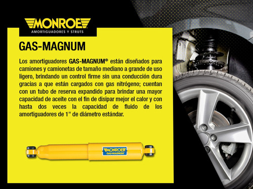 1 Amortiguador Izq/der Tras Gas-magnum 1010 71-73 Monroe Foto 5