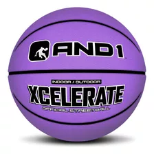 Balón And1 Xcelerate Basketball Lila