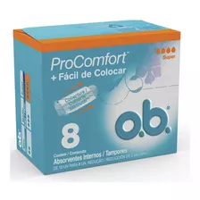 Absorvente Ob Interno Comfort Super C 8