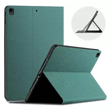 Funda Para iPad 8 (2020) Delgada Resistente Verde Plegable