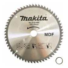 Disco De Sierra Circular 7 1/4'' 60 Dientes Makita Melamina