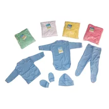 Ajuar Bebe - 12 Pack - Body , Panty, Camiseta ,gorro ,miton