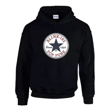 Sudadera Tipo Hoddie Blink 182 Logo Converse