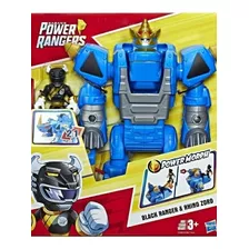  Power Rangers Morphin Zords - Black Ranger & Rhino Zord