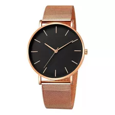 Reloj Sencillo, Ultrafino Y Moderno Para Hombre.