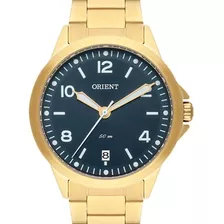 Relógio Orient Feminino Fgss1197 P2kx Dourado Aço Cor Do Fundo Preto